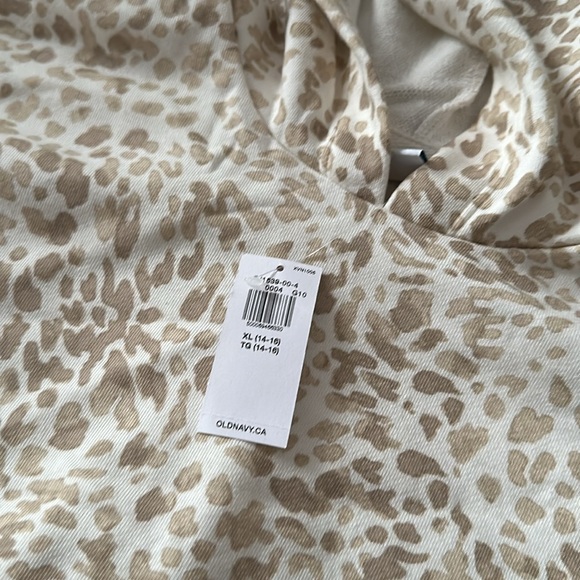 Animal print crop hoodie - Picture 2 of 4